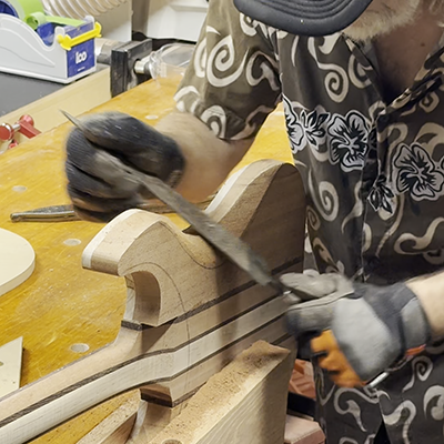 Carving the body